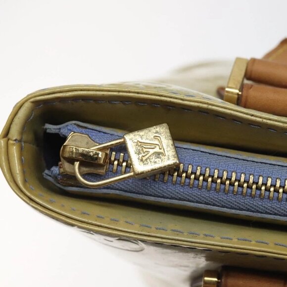 LOUIS VUITTON Monogram Vernis Houston Hand Bag Lavande M91218 LV Auth fm4471 - Picture 13 of 16